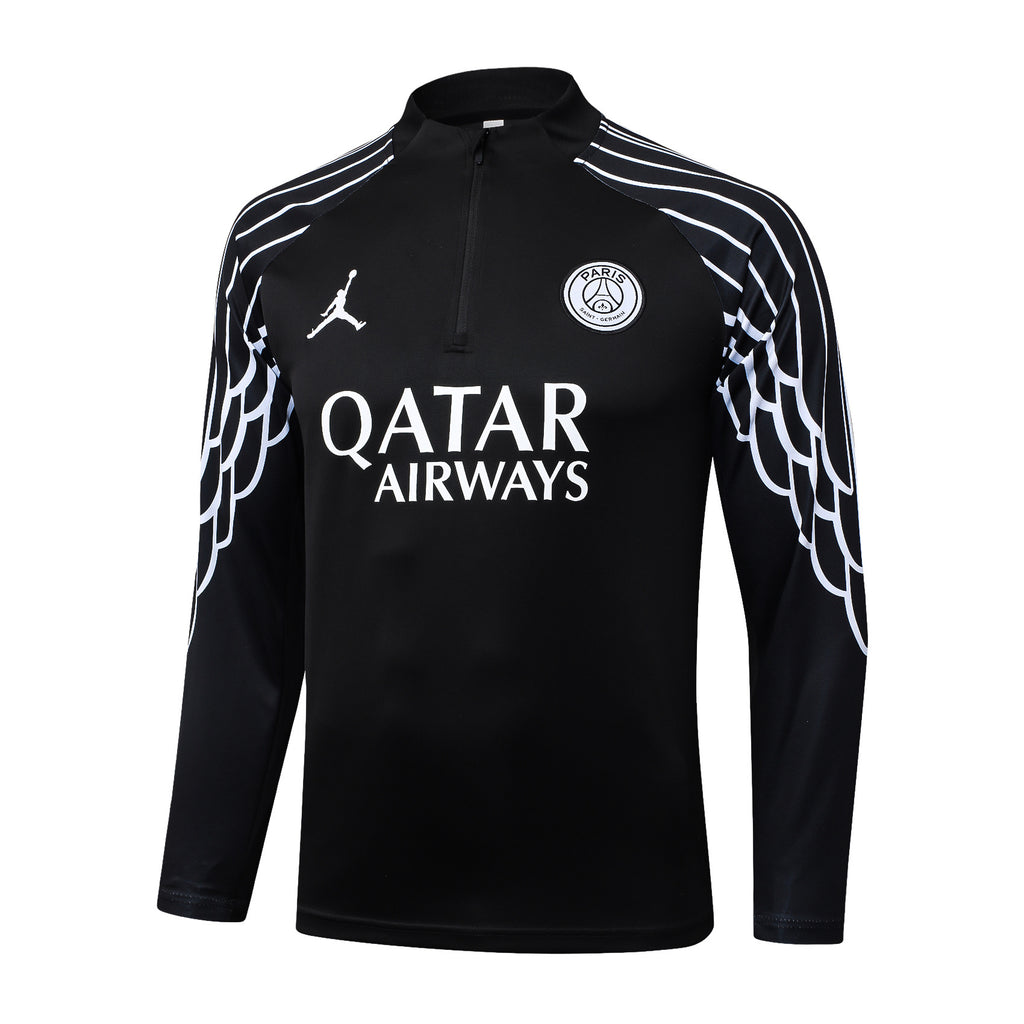 Men’s Paris Saint-Germain Training Tracksuit Black/White
