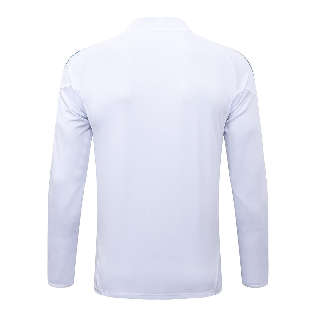 Men’s Real Madrid Training Tracksuit White/Blue