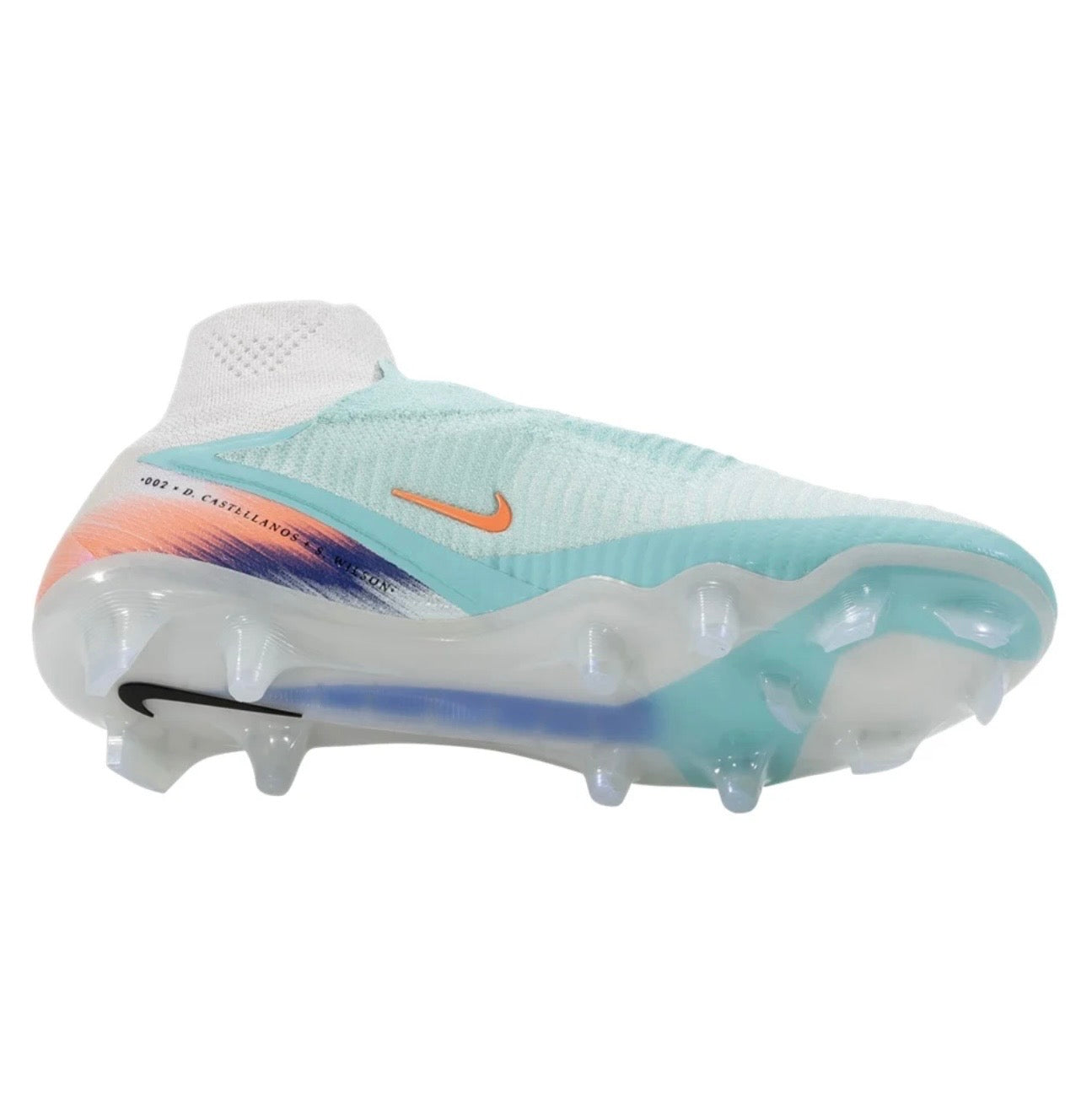 Nike Phantom 6 Elite High FG Firm
Ground Soccer Cleat
Pistachio Frost/Hyper Orange