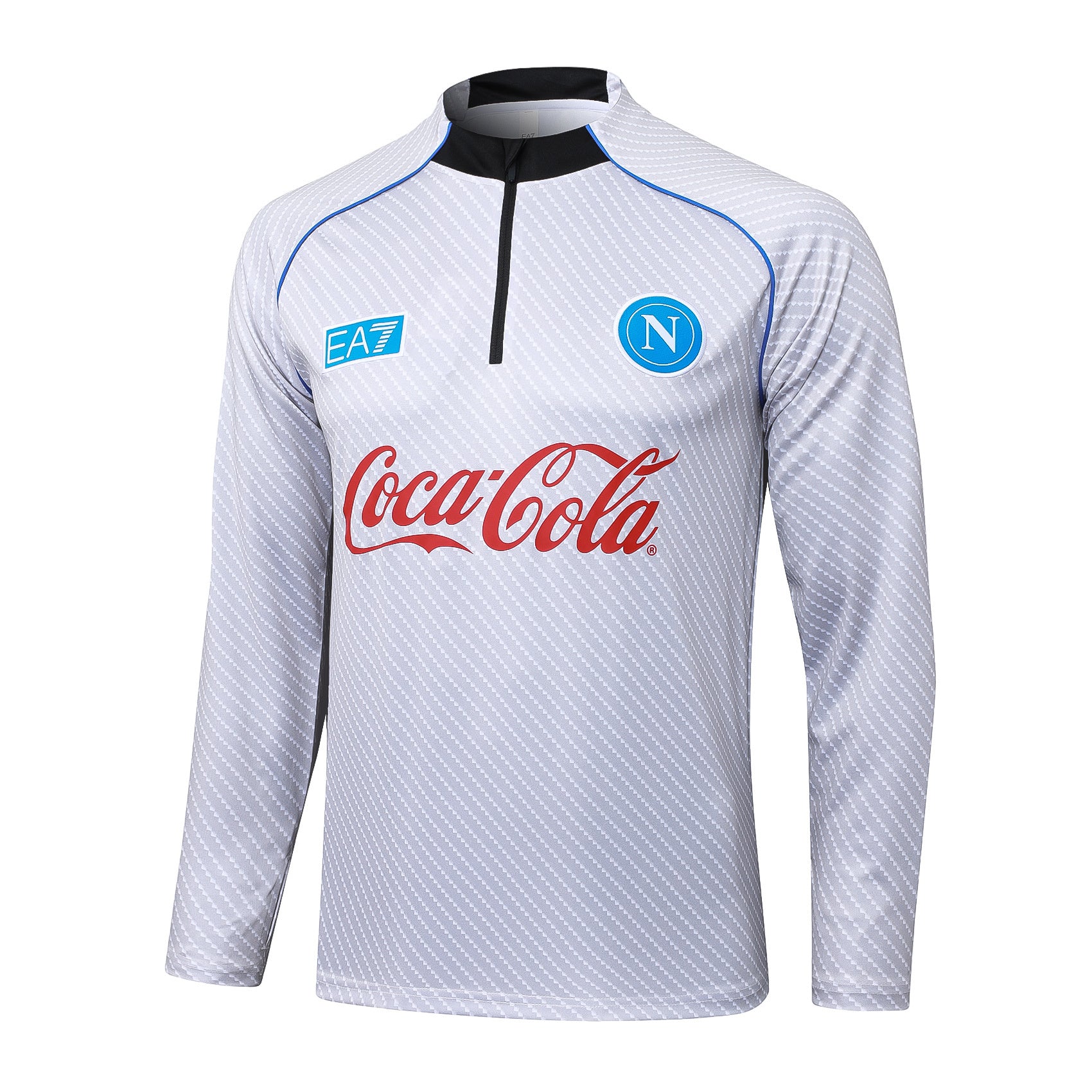 Men’s SSC Napoli Training Tracksuit White/Blue