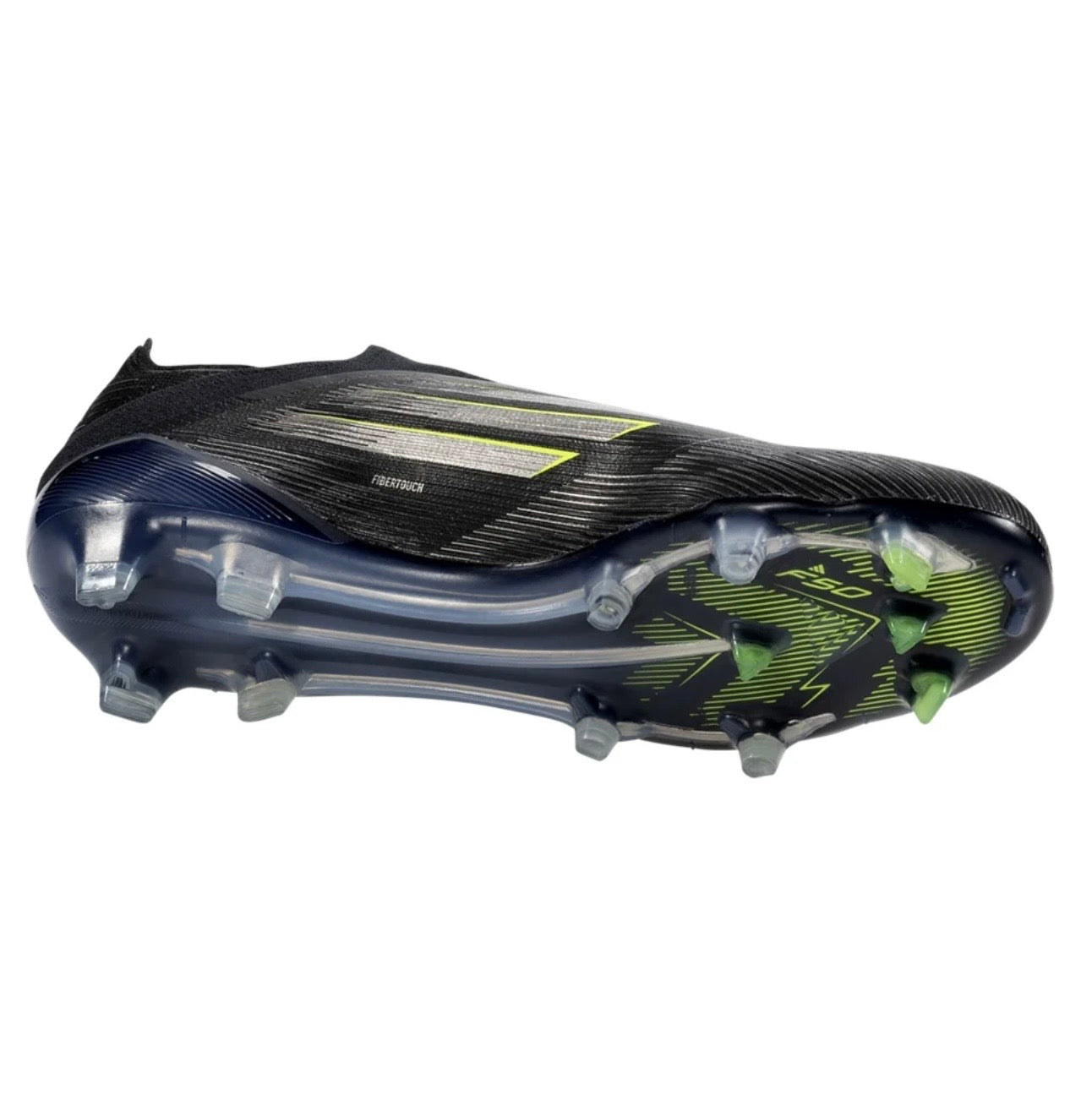 adidas F50 Elite LL FG Firm Ground
Soccer Cleat
Core Black/Iron Metallic/Lucid Lemon