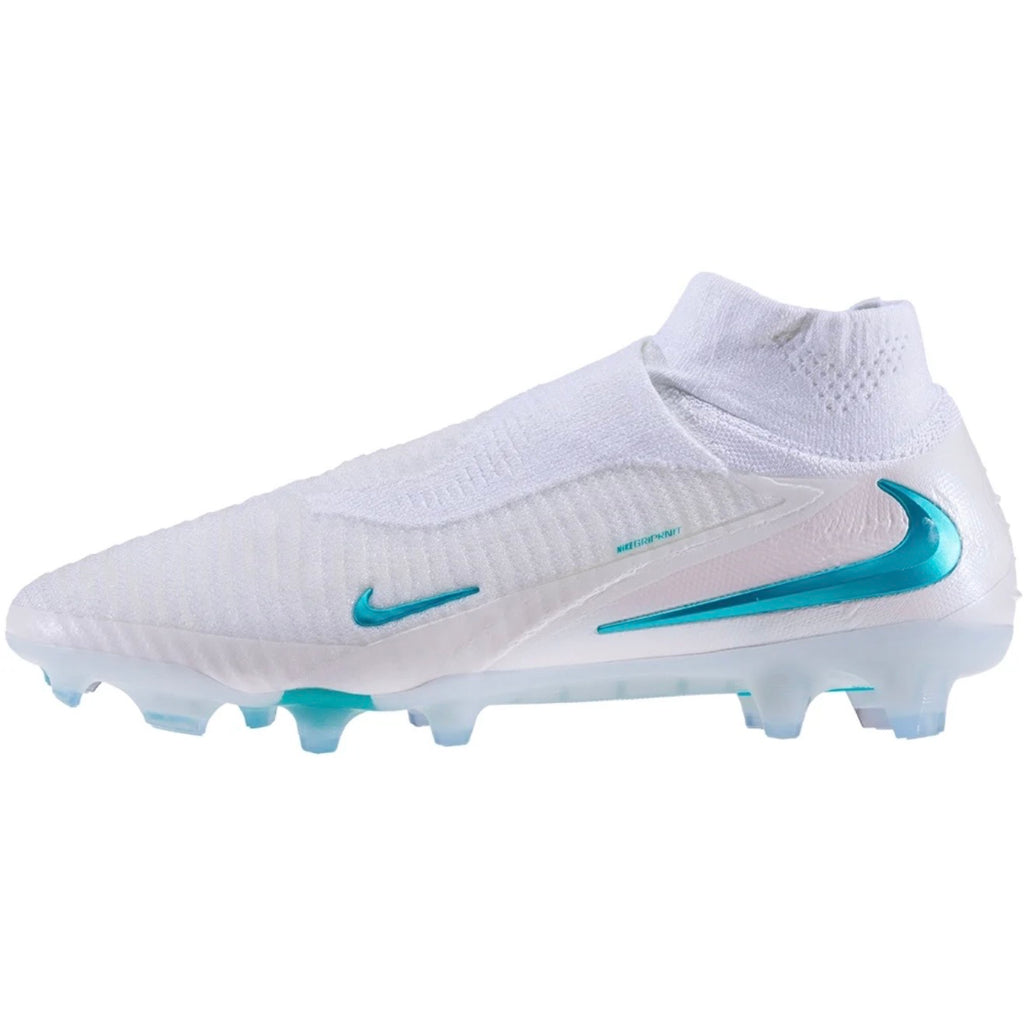Botines de fútbol Nike Phantom 6 High Elite FG para terreno firme
Blanco/Cactus polvoriento/Blanco