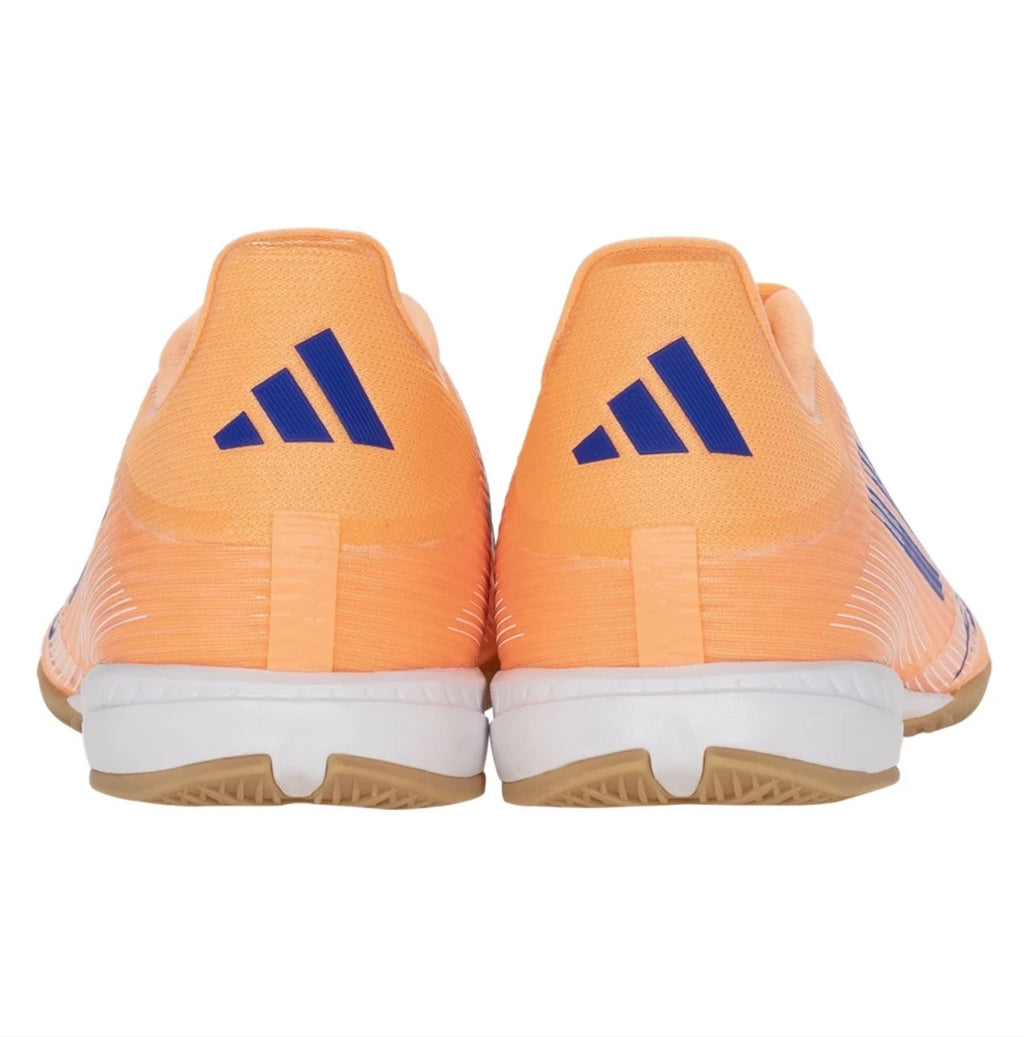 adidas F50 League IN Indoor Soccer
Shoe
Beam Orange/Lucid Blue/White