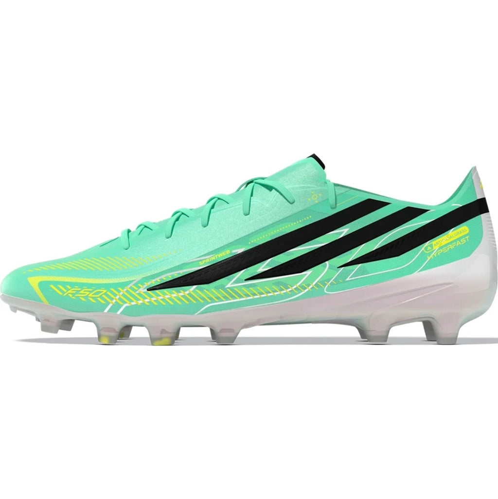 adidas F50 Hyperfast Elite AG Artificial
Grass Soccer Cleat
Pulse Mint/Core Black/Solar Lemon2