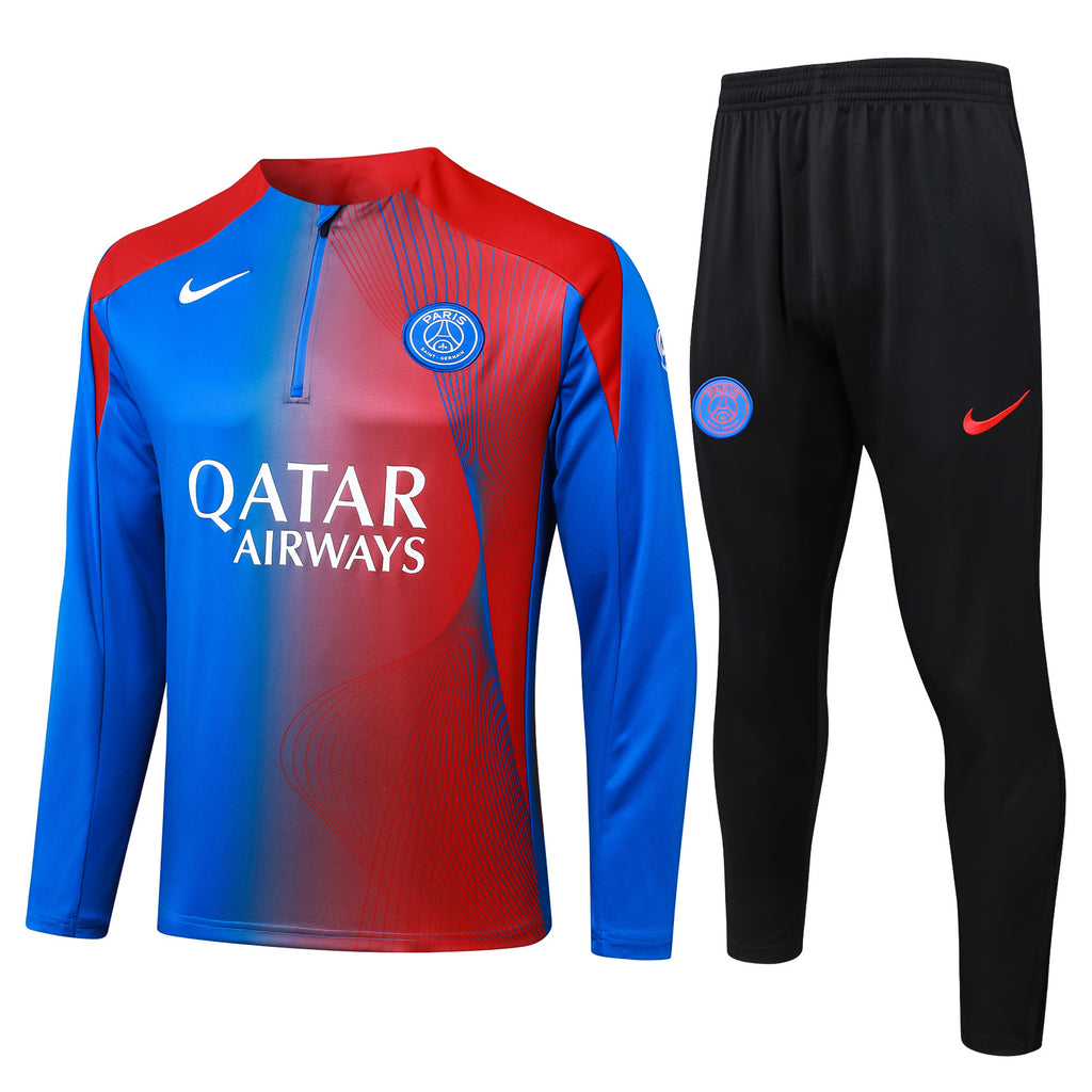 Men’s Paris Saint-Germain Training Tracksuit Blue/Red/Black