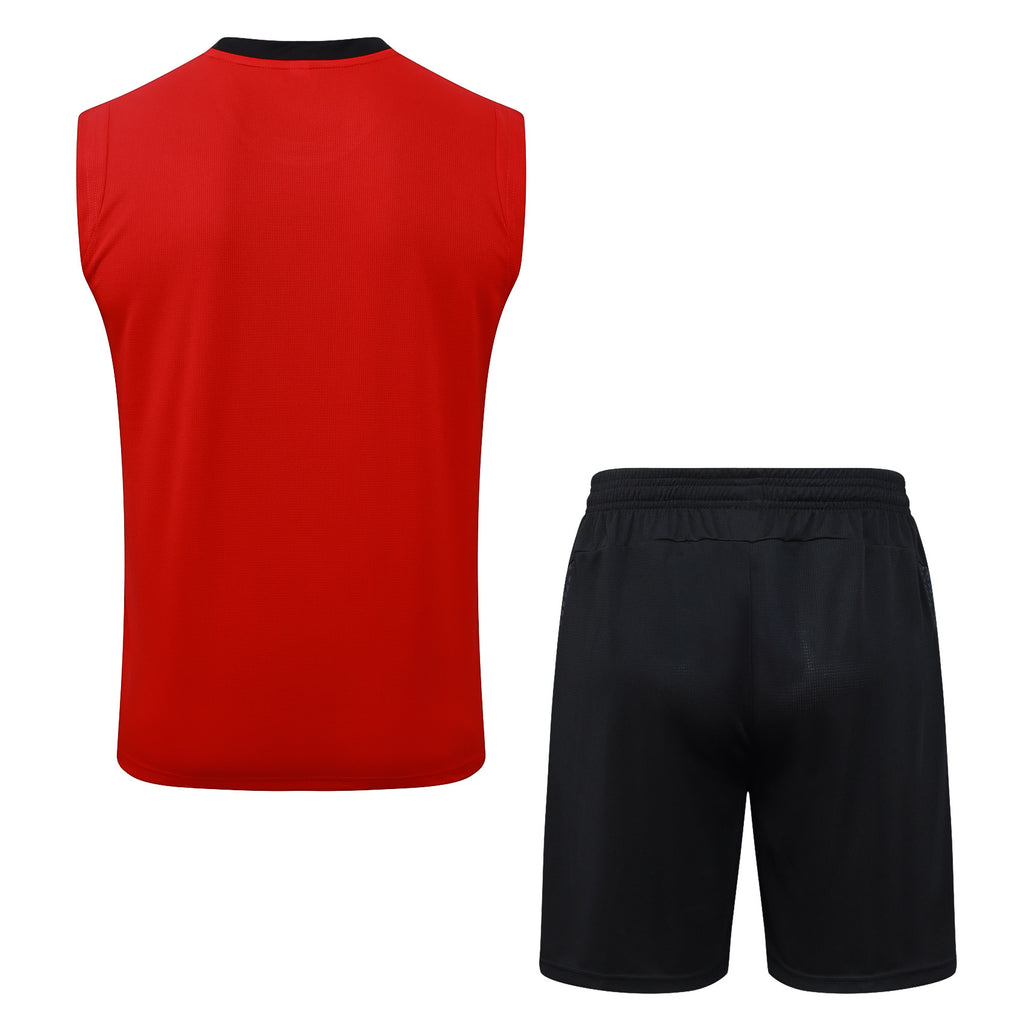 Men’s AC Milan Training Vest Red/Black