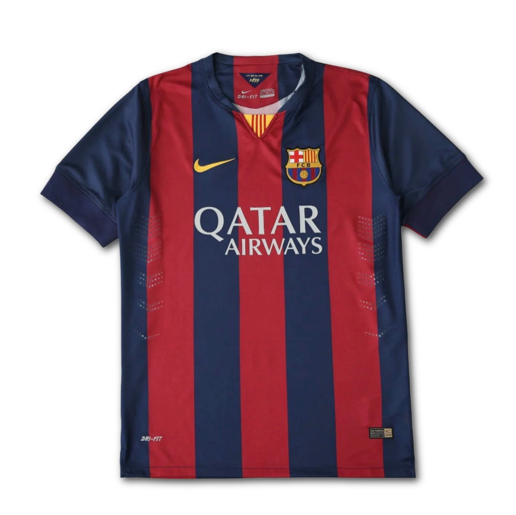Men’s FC Barcelona 2014/15 Home Jersey Retro