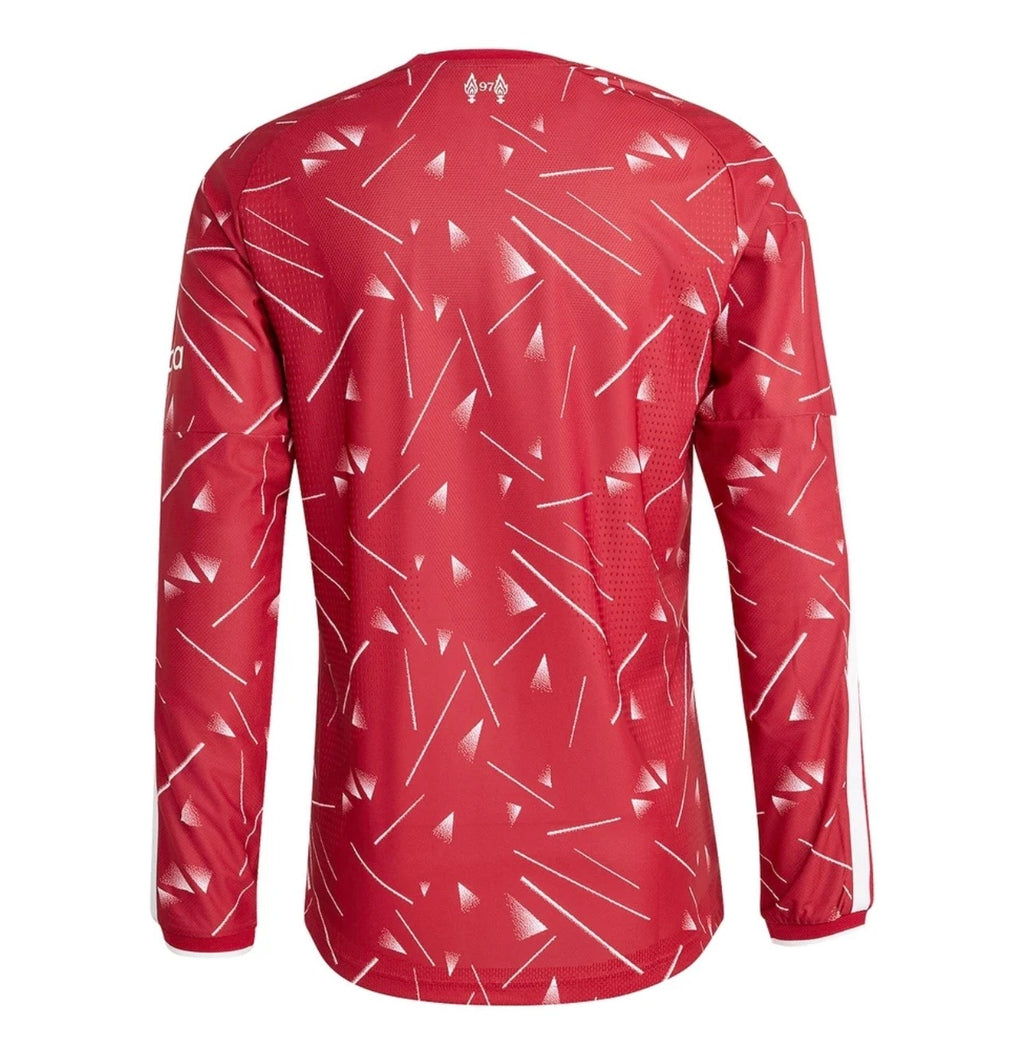 Men’s Authentic Liverpool 26/27 Home Jersey Long Sleeve