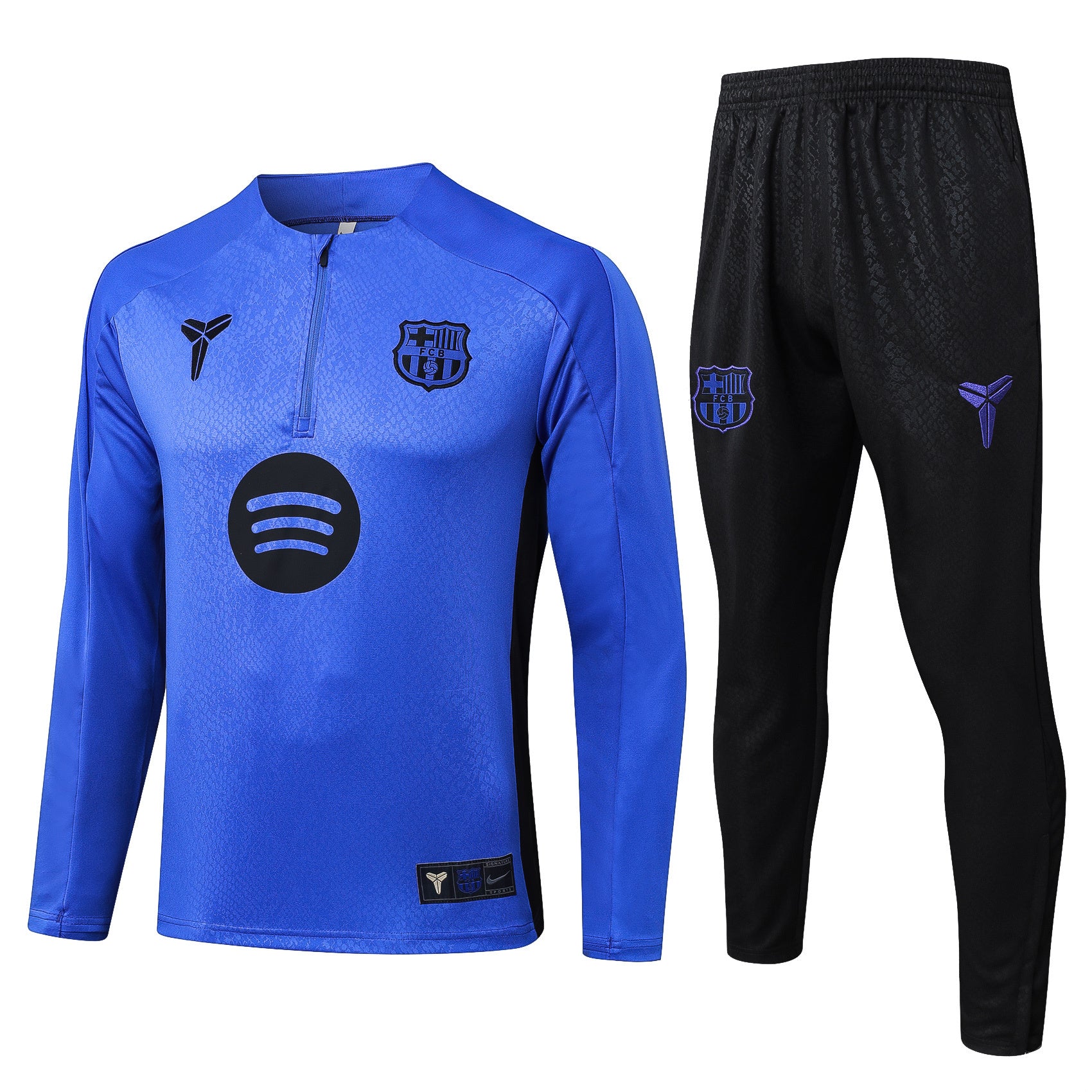 Men’s FC Barcelona Training Tracksuit Purple/Black
