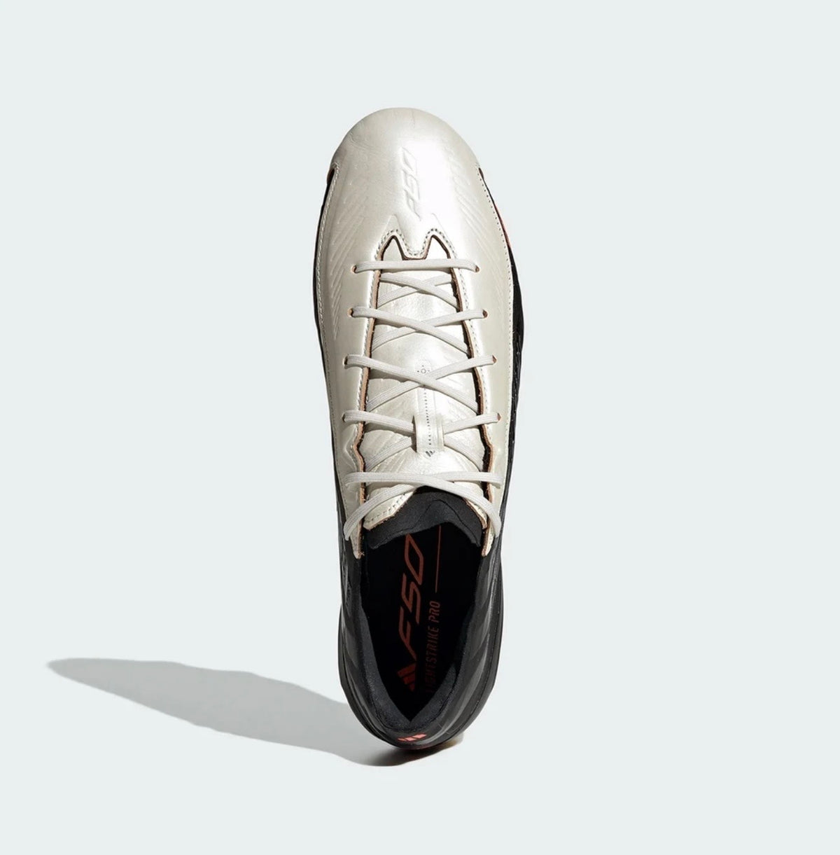 adidas F50 Hyperfast Elite L Tech FG Firm Ground Soccer Cleat
Zero Metallic/Core Black/Solar Orange