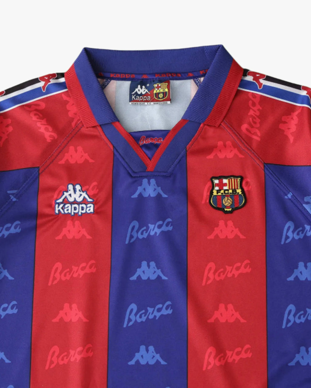 Men’s FC Barcelona 1996/97 Home Jersey Retro