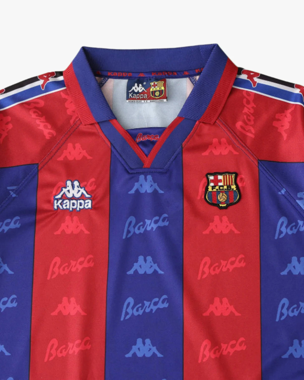 Men’s FC Barcelona 1996/97 Home Jersey Retro