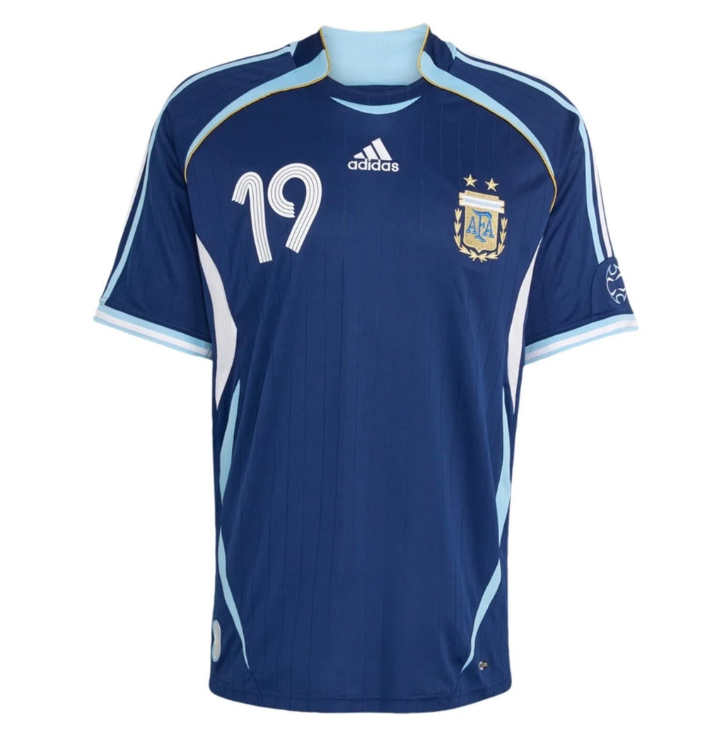 Men’s Argentina 2006 Away Jersey Messi 10 Retro