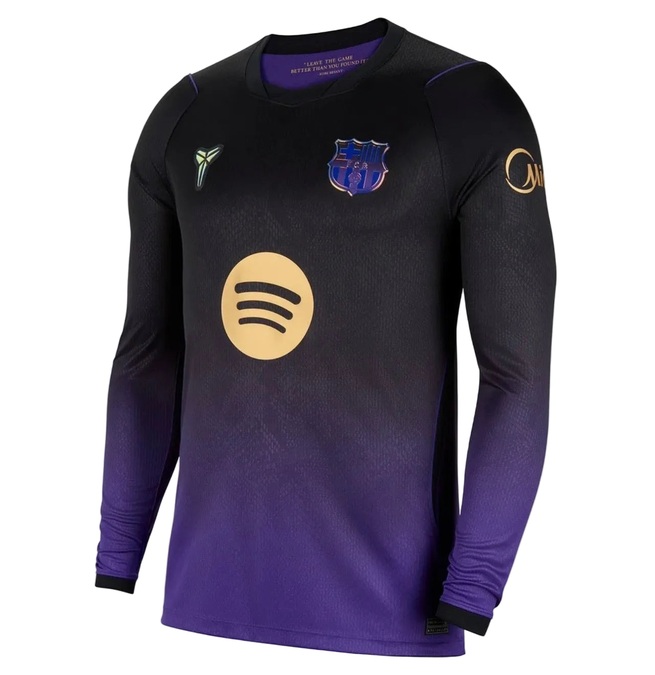Men’s Barcelona 26/27 Away Kit Fan Version Long Sleeve