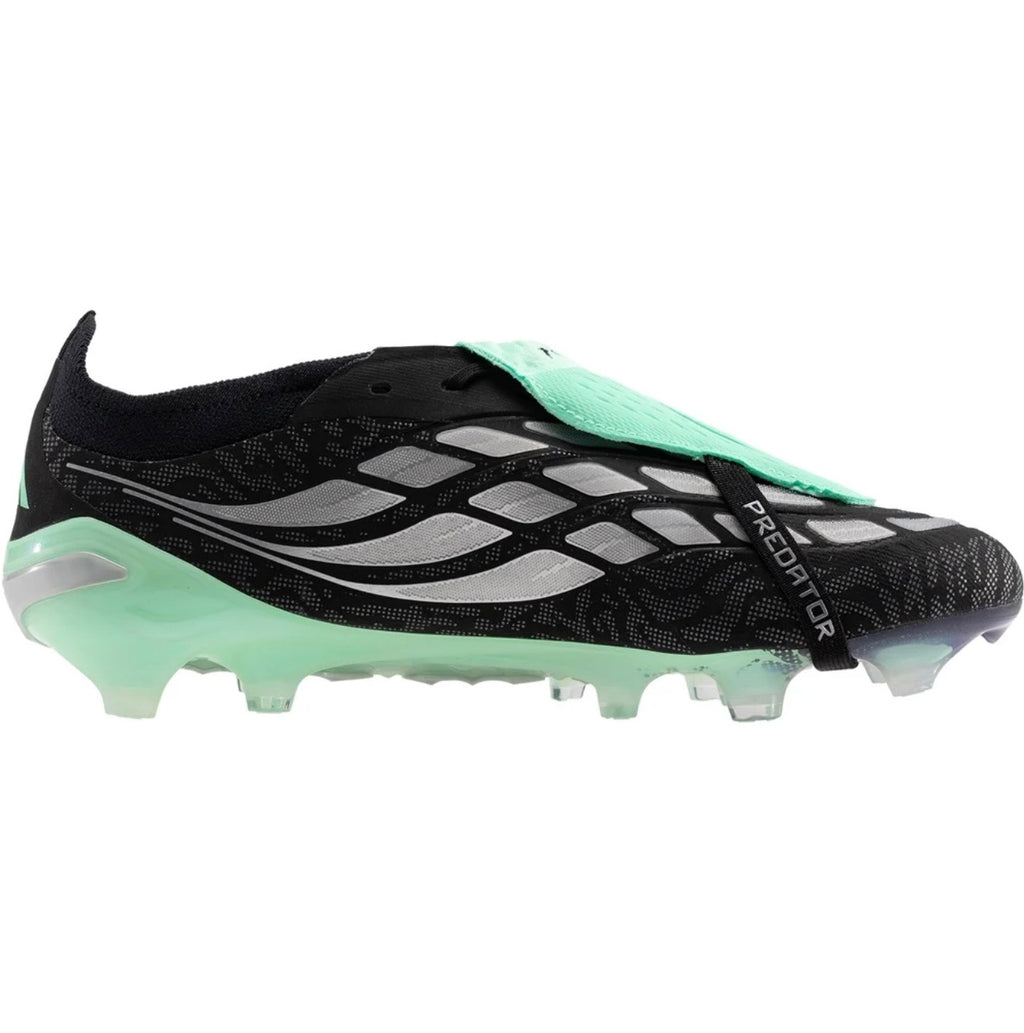 adidas Predator Elite FT FG Firm Ground Soccer Cleat
Core Black/Silver Metallic/Pulse Mint