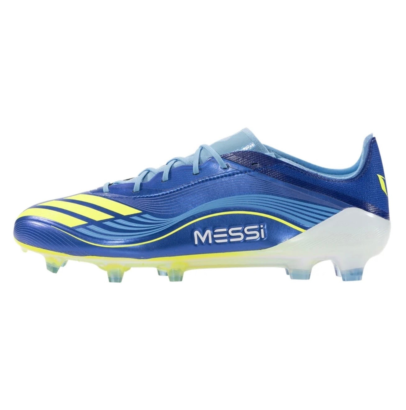 adidas F50 Elite Messi FG Firm Ground
Soccer Cleat
Team Royal Blue/Solar Yellow/Semi Blue Burst