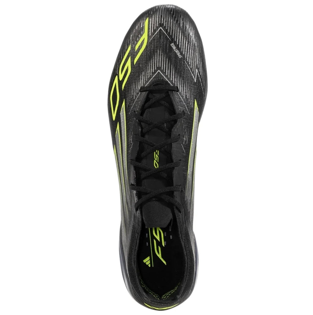 adidas F50 Elite FG Firm Ground Soccer
Cleat
Core Black/Iron Metallic/Lucid Lemon