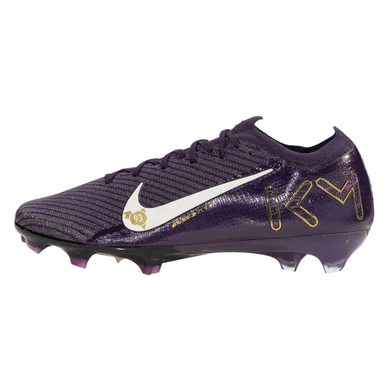 Nike Zoom Mercurial Vapor 16 Elite KM
FG Firm Ground Soccer Cleat
Grand Purple/Pale Ivory