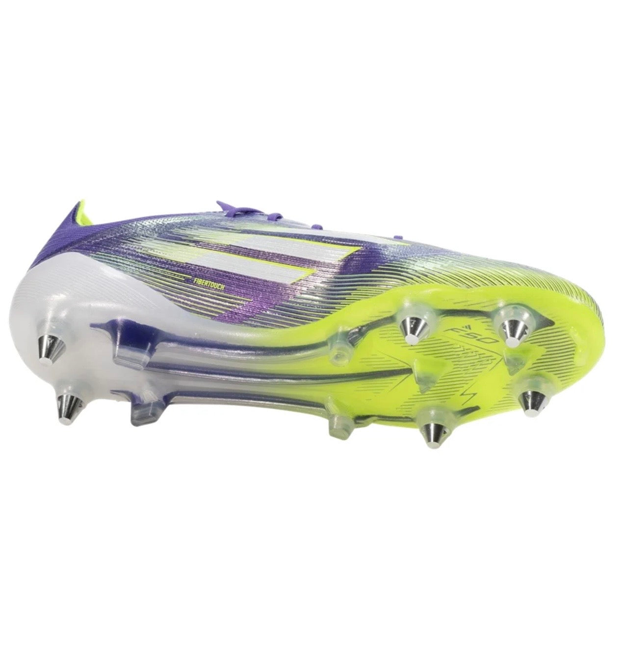 adidas F50 Elite SG Soft Ground Soccer
Cleat
Purple Rush/White/Lucid Lemon