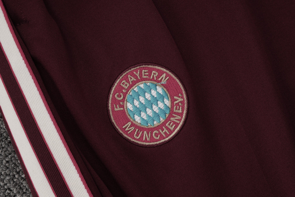 Men’s Bayern Munich Training Tracksuit Burgundy/Wine