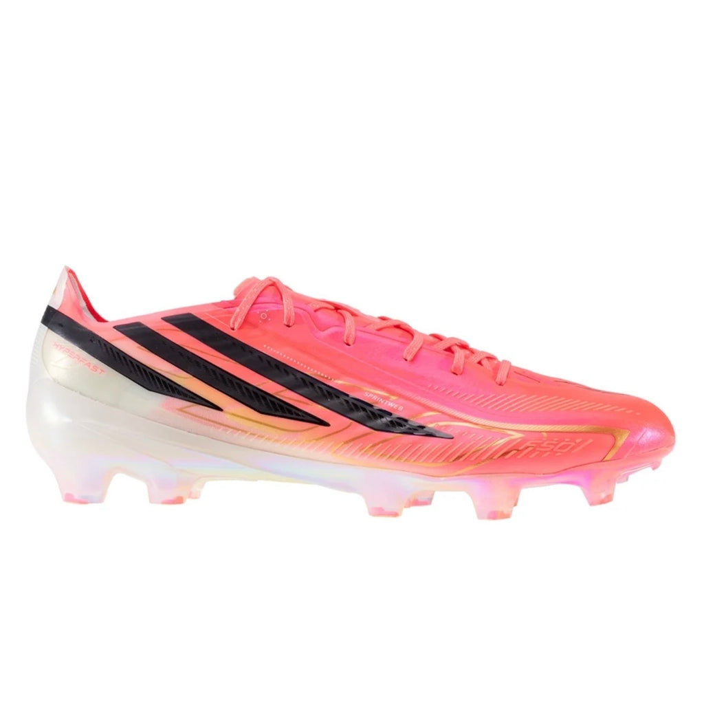 adidas F50 Hyperfast Elite FG Firm Ground Soccer Cleat
Solar Turbo/Core Black/Gold Metallic