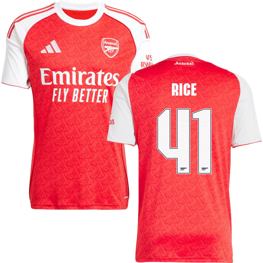 Men’s Arsenal 25/26 Home Jersey Player Version