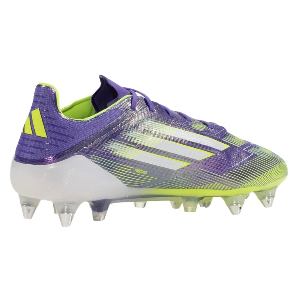 adidas F50 Elite SG Soft Ground Soccer
Cleat
Purple Rush/White/Lucid Lemon