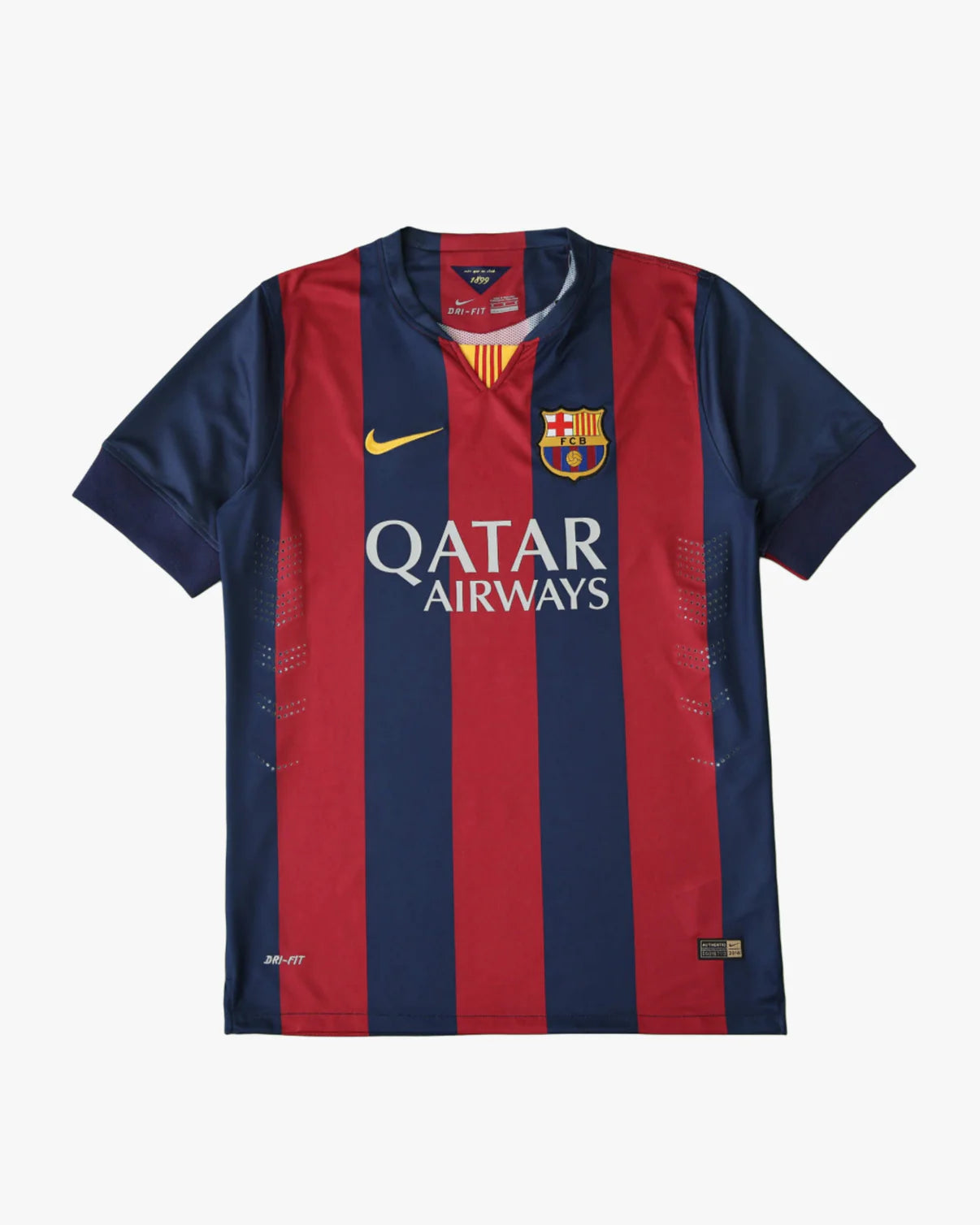Men’s FC Barcelona 2014/15 Home Jersey Retro
