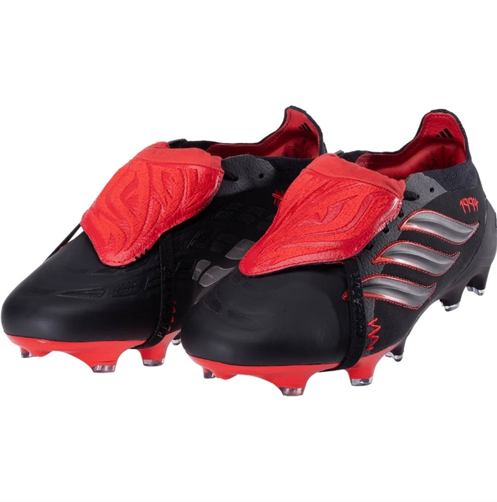 adidas Predator Elite FT L Tech FG Firm Ground Soccer Cleat
Core Black/Legacy Burgundy/Legacy Burgundy