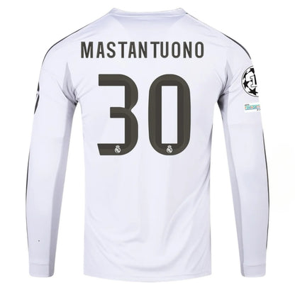 Real Madrid 25/26 Home CL Player Version