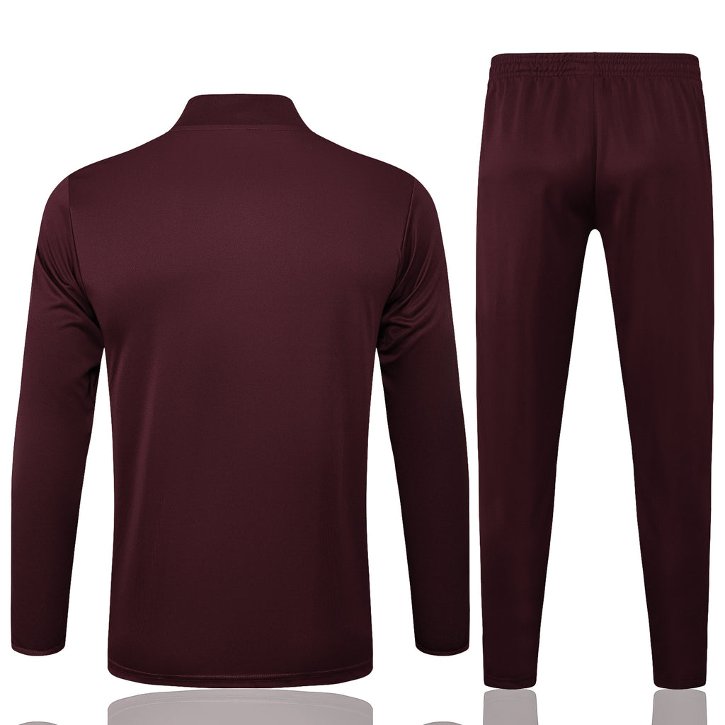 Men’s Bayern Munich Training Tracksuit Burgundy/Wine