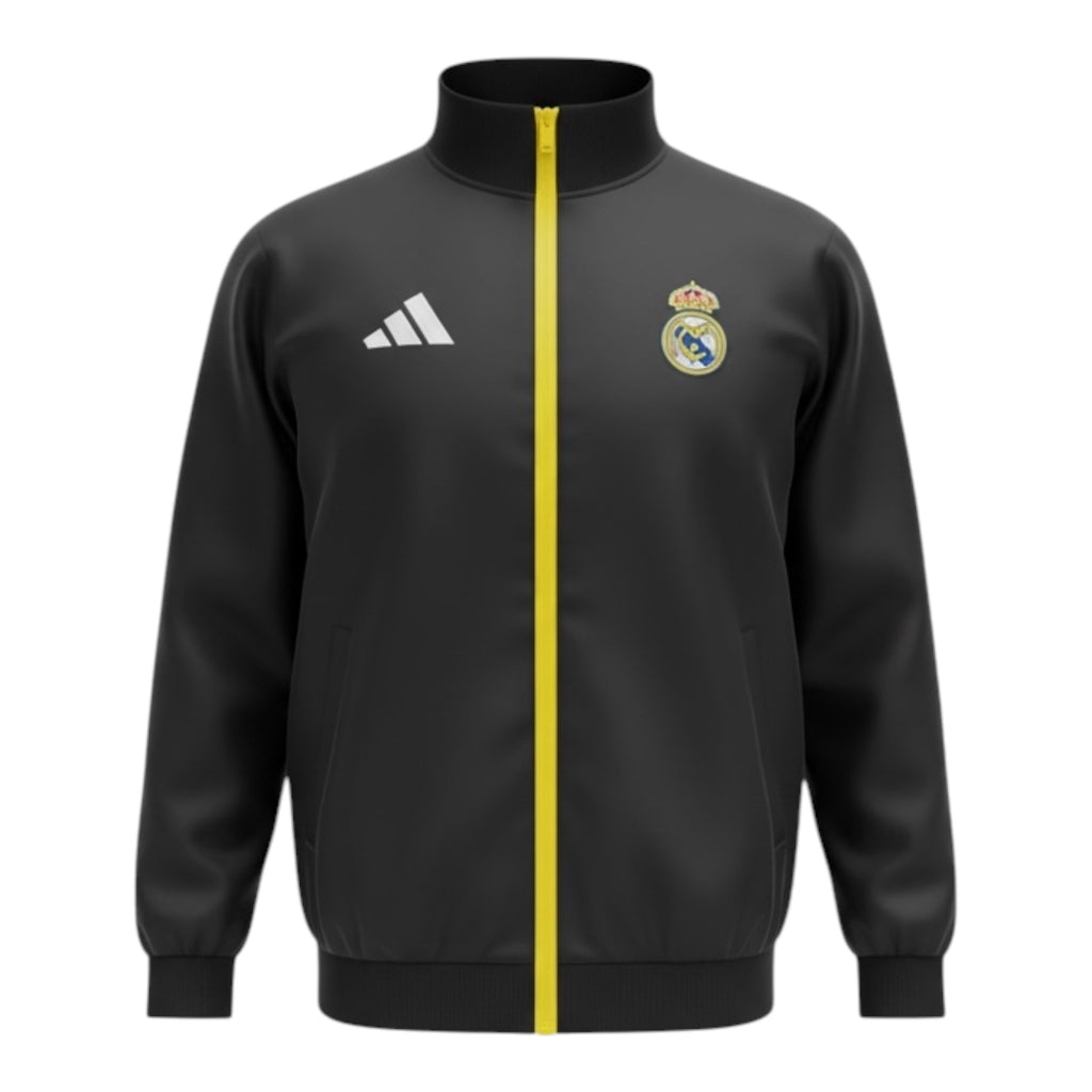 Real Madrid x Marvel adidas Track Jacket – Black/Yellow
