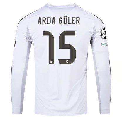 Real Madrid 25/26 Home CL Player Version