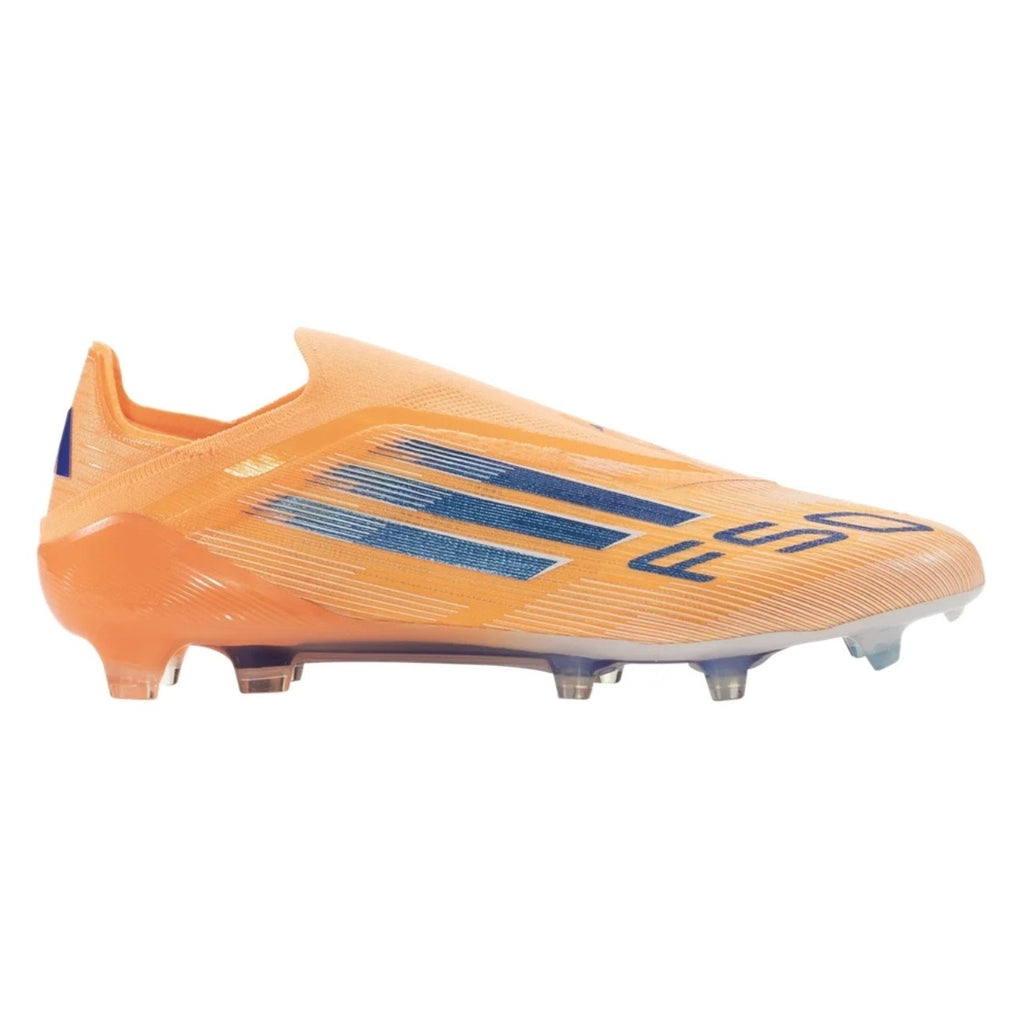 adidas F50 Elite Laceless FG Firm
Ground Soccer Cleat
Beam Orange/Lucid Blue/White