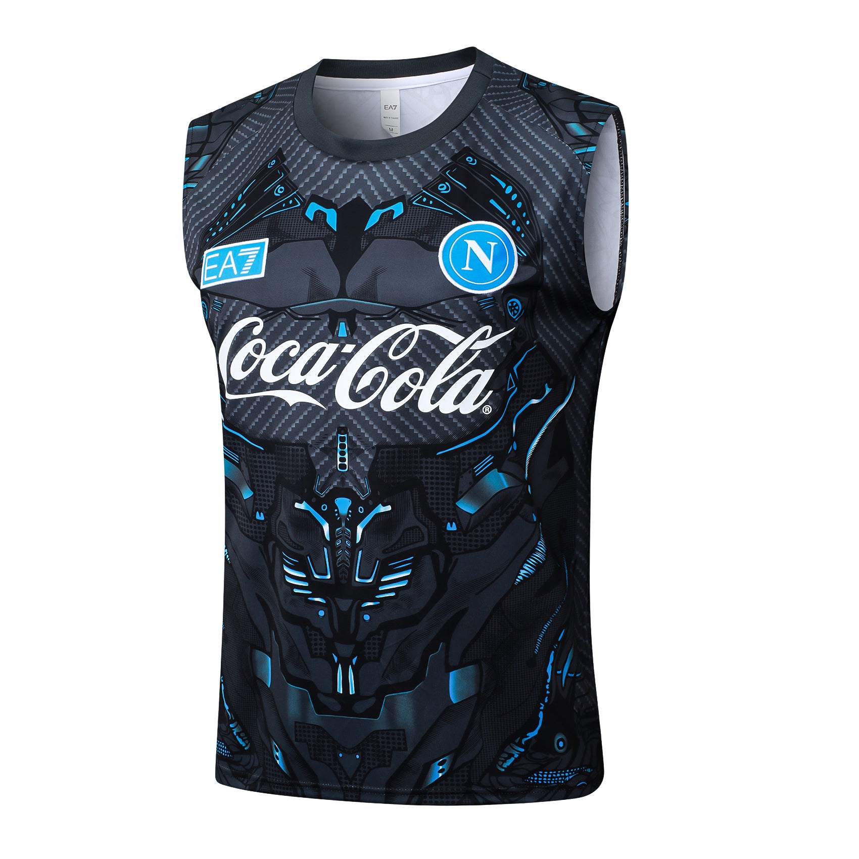 Men’s SSC Napoli 25/26 Training Vest Black/Blue