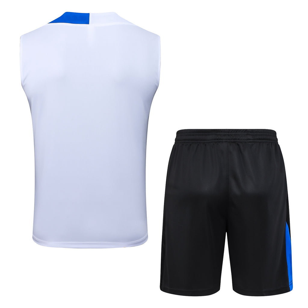 Men’s Paris Saint-Germain Training Vest White/Black/Blue