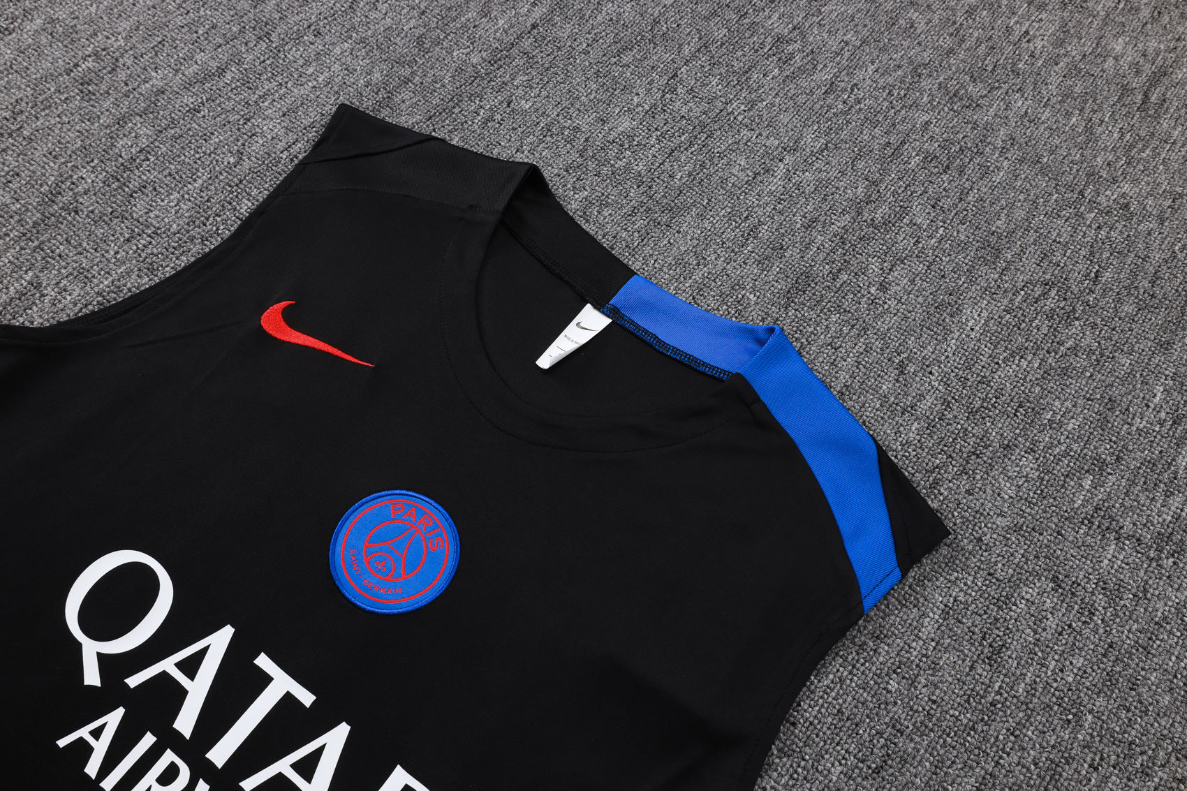 Men’s Paris Saint-Germain Training Vest Black/Blue