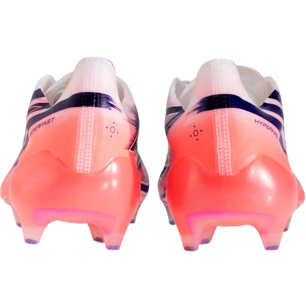 adidas F50 Hyperfast Evo FG Firm Ground Soccer Cleat
White/Solar Purple/Solar Turbo