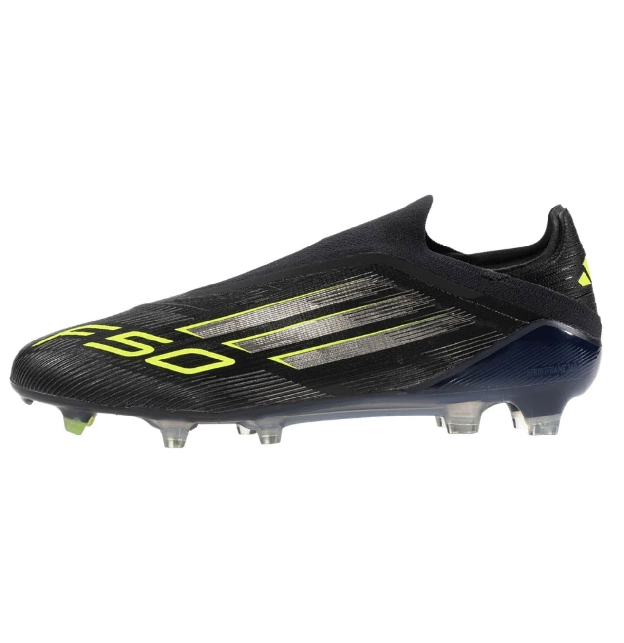 adidas F50 Elite LL FG Firm Ground
Soccer Cleat
Core Black/Iron Metallic/Lucid Lemon