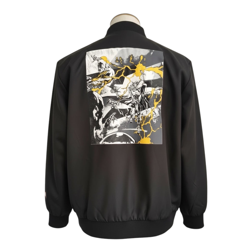 Real Madrid x Marvel adidas Track Jacket – Black/Yellow