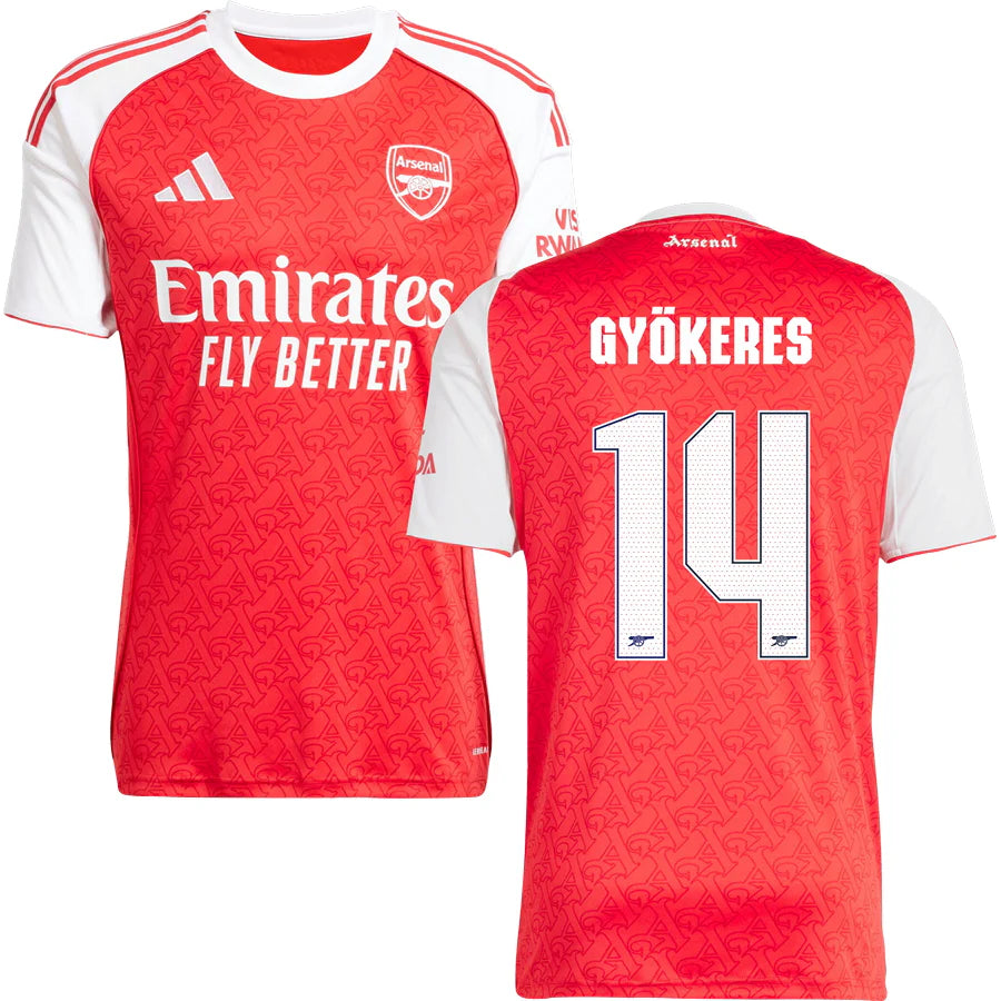 Men’s Arsenal 25/26 Home Jersey Player Version
