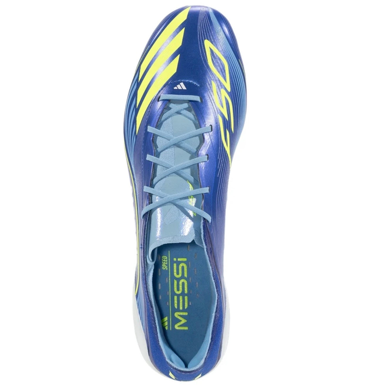 adidas F50 Elite Messi FG Firm Ground
Soccer Cleat
Team Royal Blue/Solar Yellow/Semi Blue Burst