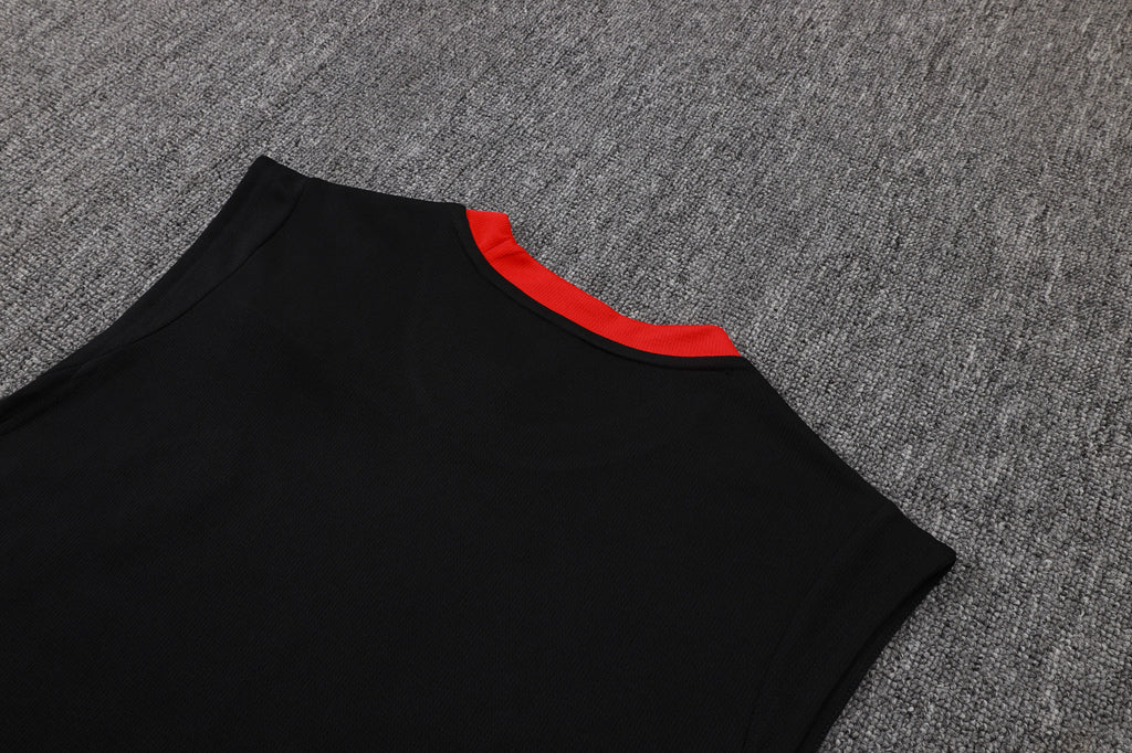 Men’s AC Milan Training Vest Black/Red