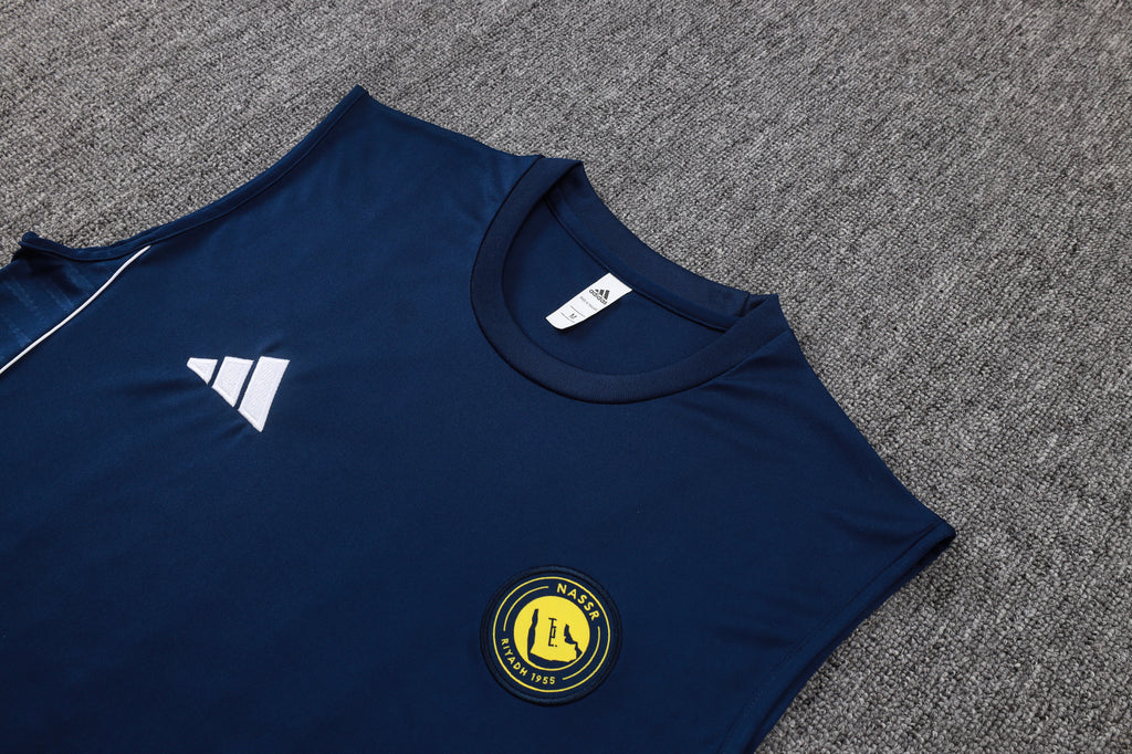 Men’s Al Nassr 25/26 Training Vest Blue/White/Yellow