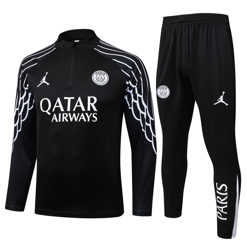Men’s Paris Saint-Germain Training Tracksuit Black/White