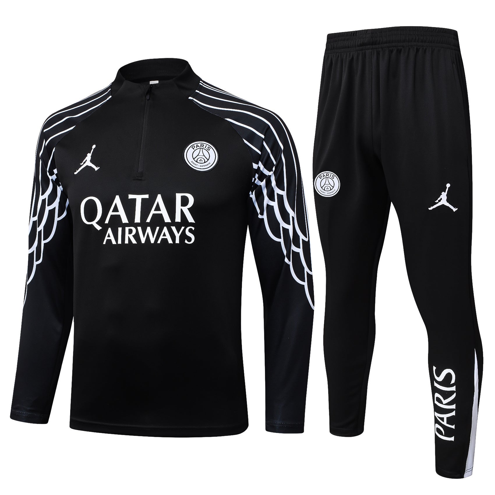 Men’s Paris Saint-Germain Training Tracksuit Black/White