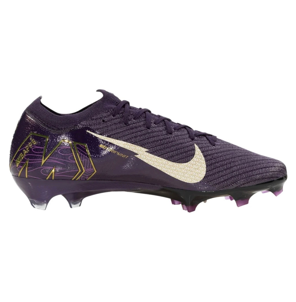 Nike Zoom Mercurial Vapor 16 Elite KM
FG Firm Ground Soccer Cleat
Grand Purple/Pale Ivory