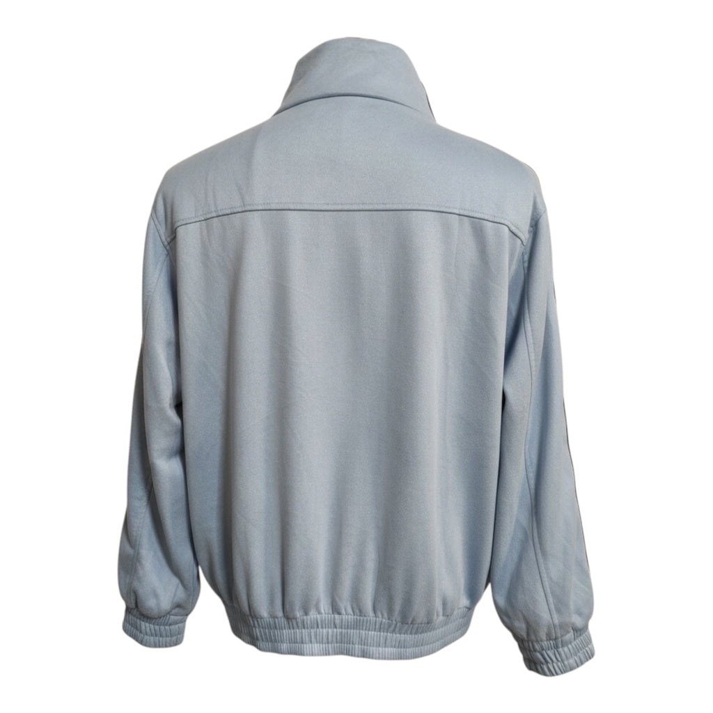 Chaqueta deportiva retro de Argentina con cuello chino – Azul cielo/Negro