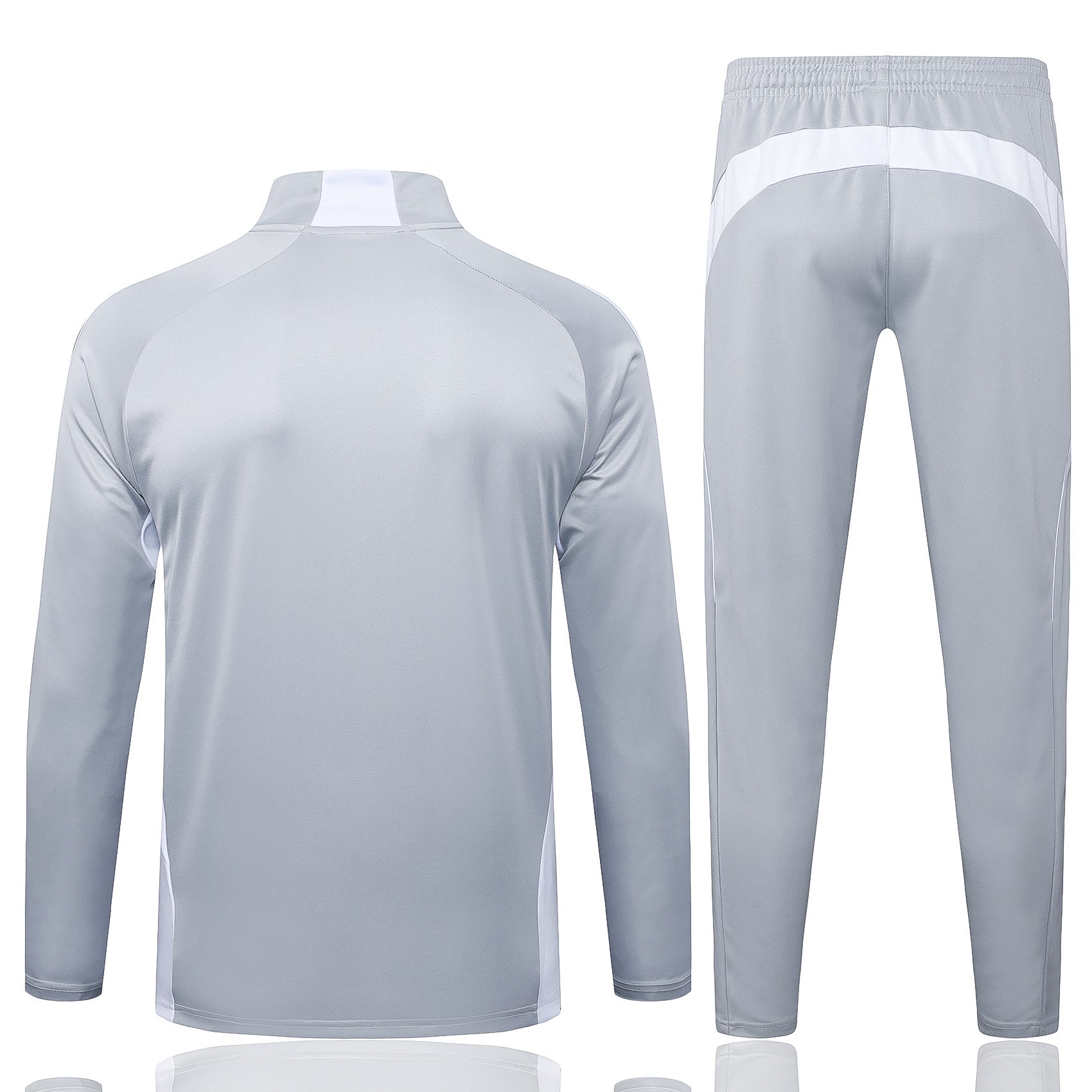 Men’s Real Madrid Training Tracksuit Grey/White