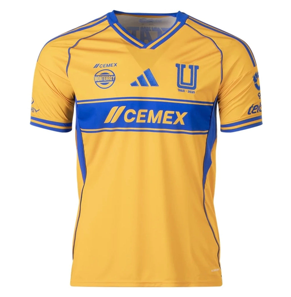 Men’s Tigres UANL 25/26 Home Jersey Fan Version
